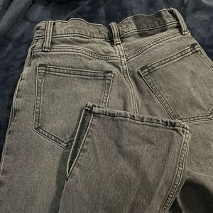 Abercrombie 90s high rise straight jeans (25 curve love)